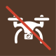 Use of drones is prohibited