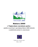 Discussions and Research 14: Natura 2000 in the Triglav National Park - a toolkit for approaching the management of Natura 2000 sites with practical examples and guidelines