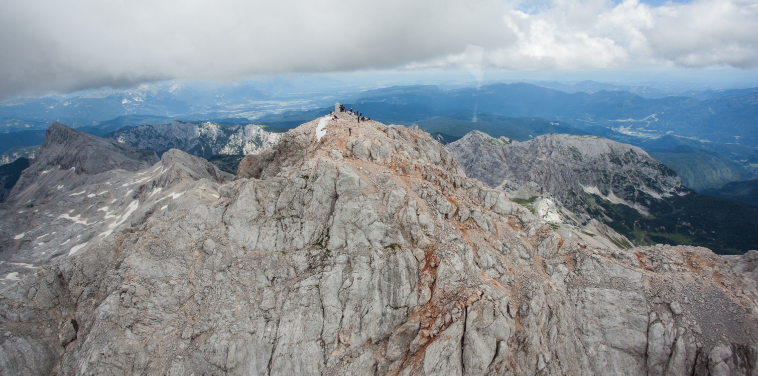 The Aljaž Tower on the Triglav