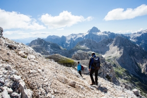 Screes in the Triglav National Park