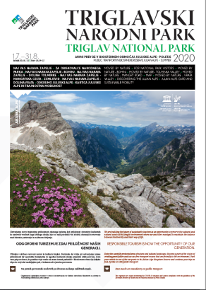 Visitor's Guide to the Julian Alps Biosphere Area - summer (Summer 2020 - public transport)